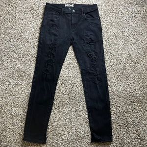Preme distressed denim